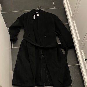 Cyrus Black Trench Coat for Women